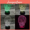 Charming 3d Touch Control Bedside Lamp Multi-color Adjustable Night Light For Special Occasions