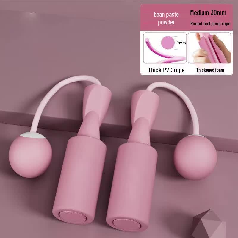 TLXT Dual-Use Silent Fitness Jump Rope