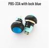 PBS-33A 12MM Waterproof Round Locking Button Switch