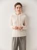 Women's Cashmere Knit Hoodie - Solid Color, Loose Fit, Slimming, Thick, Autumn/Winter Sweater Top