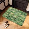 Frog Door Mat – Cute Green Frogs & Bee Pattern, Playful Nature-Inspired Entryway Mat for Bathroom, Kitchen 40x60cm 50x80cm
