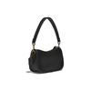 Coach Swinger 20 Solid Color Zipper Closure Leather Mahjong Bag Shoulder Tote Bag Small Women Bags Black C2643-B4BK
