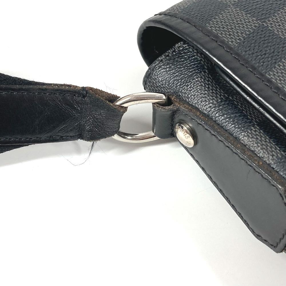 Louis Vuitton N58033 Damier Graphite Daniel GM Crossbody Messenger Shoulder Bag