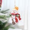 Retro Christmas Tree Decoration Pendant Resin Hanging Ornament  Background Layout
