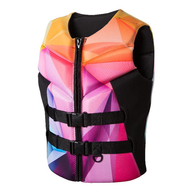 2024 Water Sports Life Jacket: Buoyancy Vest for Motorboating, Fishing & Surfing