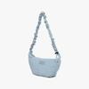 Diadora Pleated Hobo Bag Sky Blue