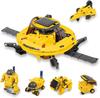 Solar-Powered 13-in-1 Educational Toy Car & 6-in-1 Space Robot Kit