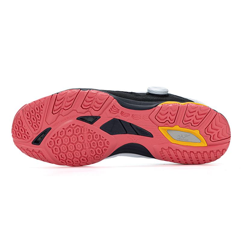 Mizuno Wave Medal Boa Professional Mesh Synthetic Leather Shoes Unisex Sneakers White Black Orange 81GA201231