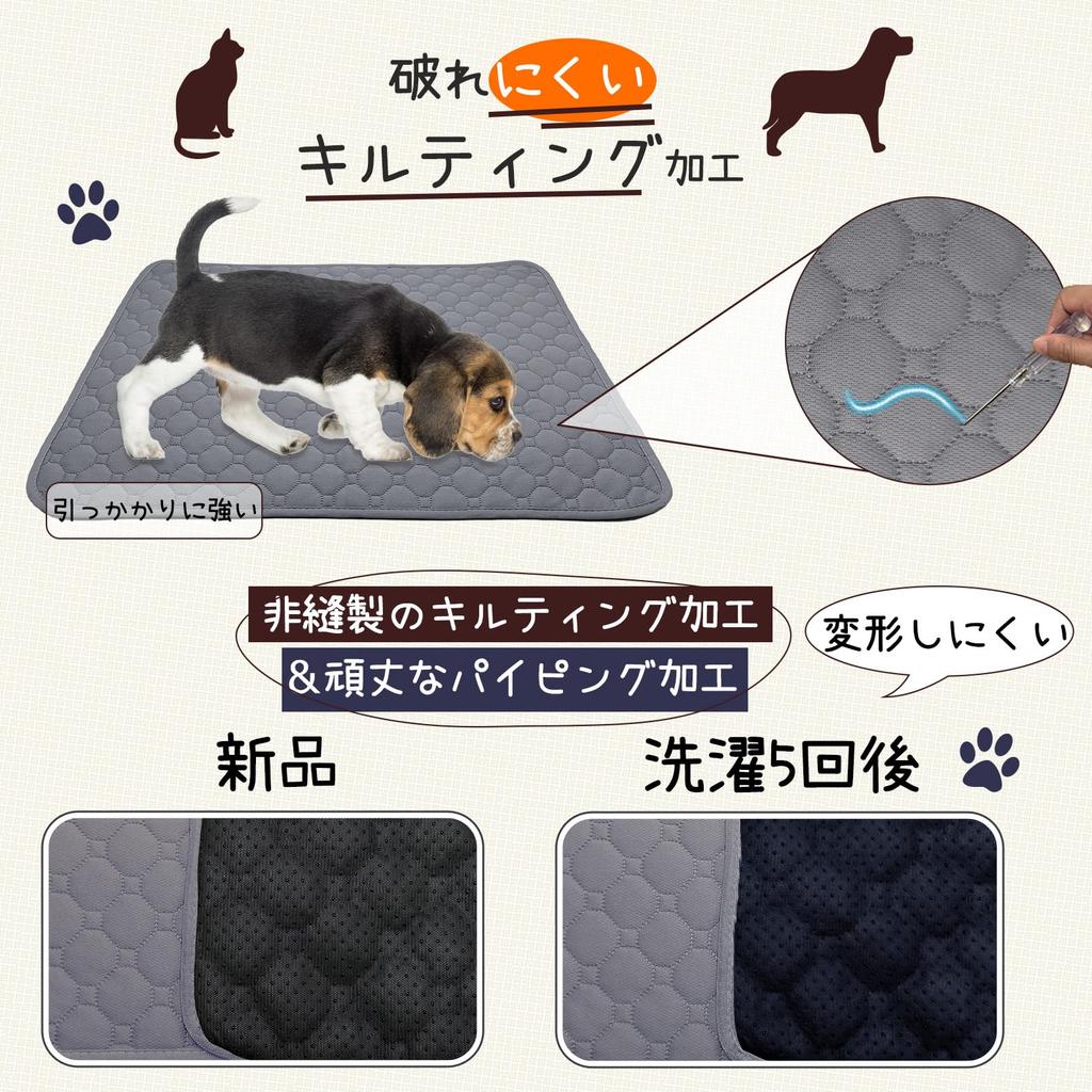 SHUVZARI Washable Pet Sheet for Dogs and and Super and Perfect for Cage Senior Multiple Car Mealtime Cafe and Potty Training Mats Cats, Eco-Friendly