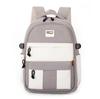 Schoolbag schoolbag girls junior high school high school students large capacity 1011 new backpack Japanese solid color soft girl backpack
