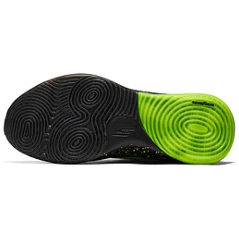Skechers Mens Go Basketball Low Top Basketball Shoes Men sneaker Yellow Green Black 253001-YLBK