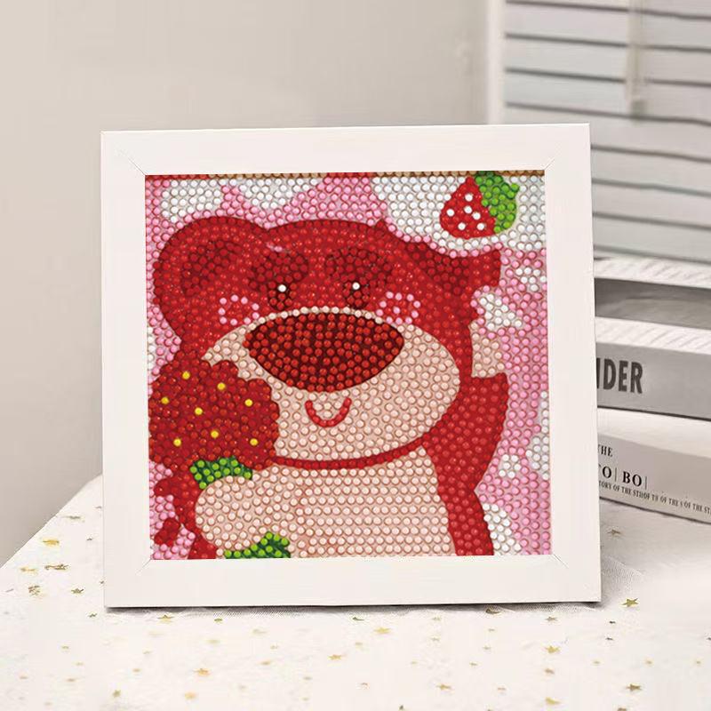 High-End Diamond Painting Diy Van Gogh Starry Sky Cat Creative Handmade Toy Table Decoration Diamond Painting With Frame