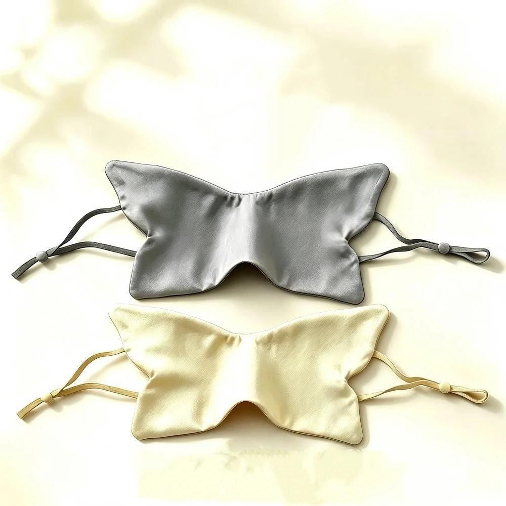 Double Sided Light Blocking Eye Cover Portable Butterfly Print Eye Mask Sleep Eye Mask Home Naps