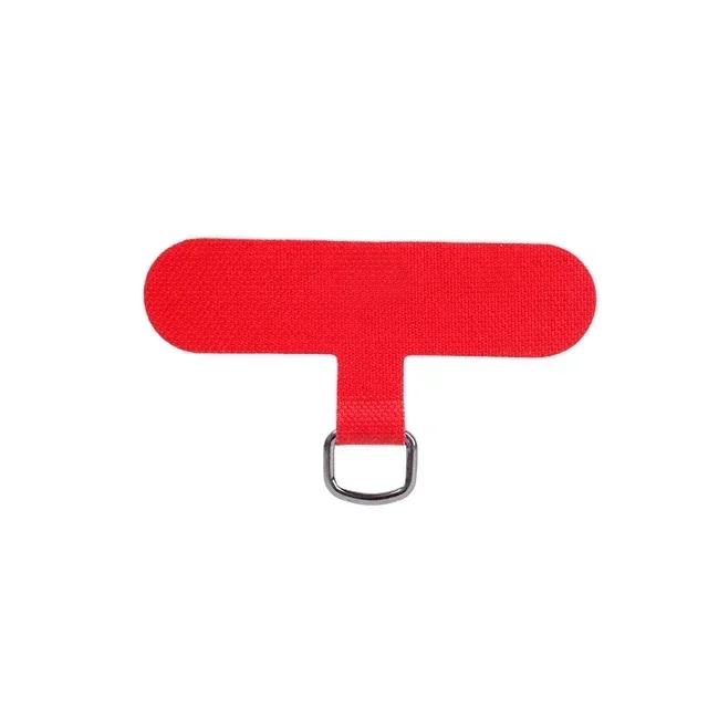 Universal Phone Lanyard Patch Pad Without Adhesive Cell Phone Strap Connector with Metal Ring for Apple IPhone Samsung Xiaomi