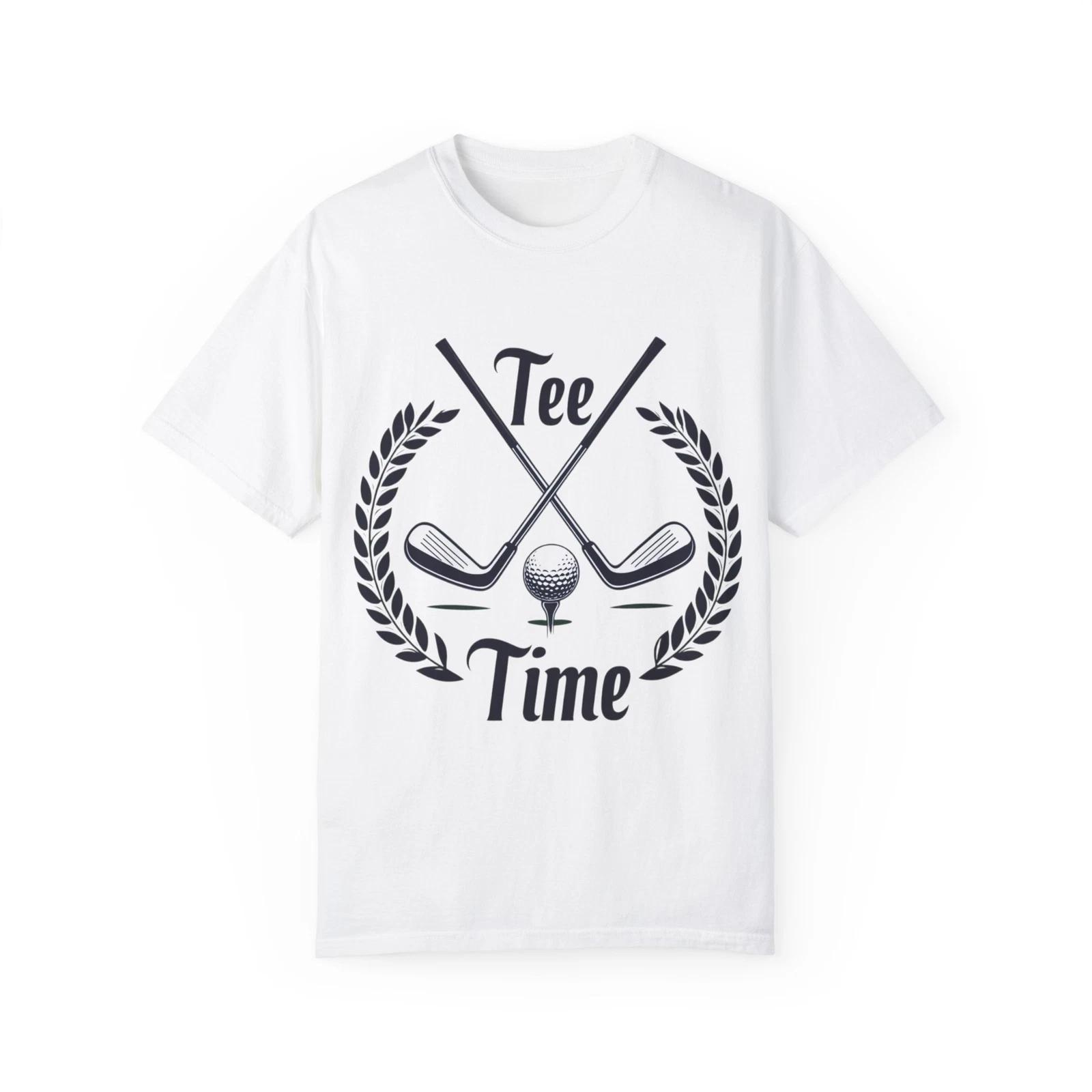 

Golf Tee Time T-shirt, Casual Golf Shirt, Perfect Golf Lovers, Relaxed Fit Tee L