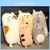 Plush Cartoon Cat Toy Cute Girl Bed Sleep Leg Clamping Doll Cushion Holiday Gift