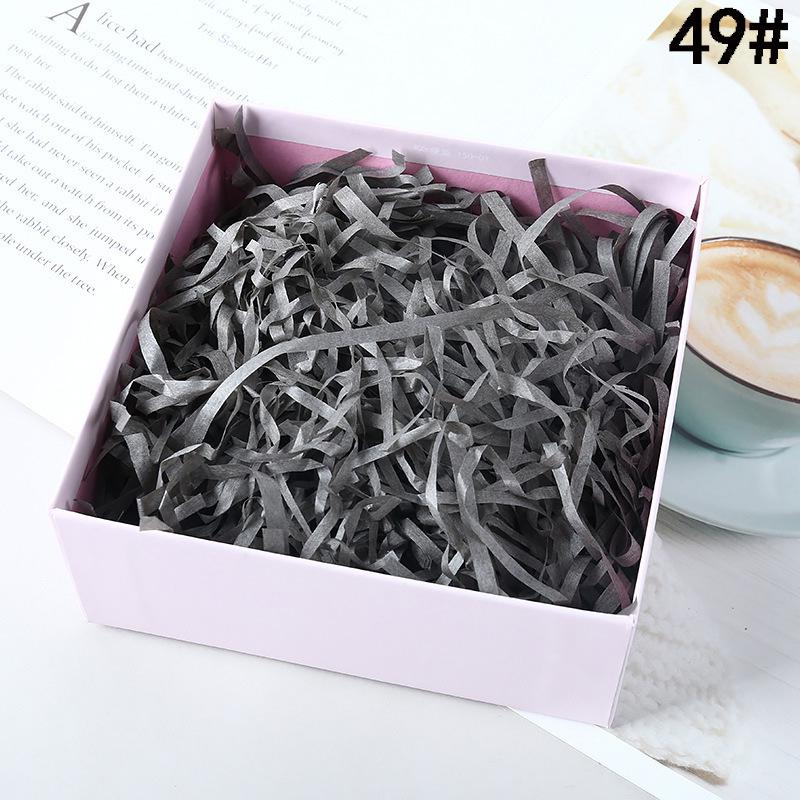 Colored Raffia Paper Shreds for Wedding Gift & Candy Box Filler - Crinkle Paper In Stock