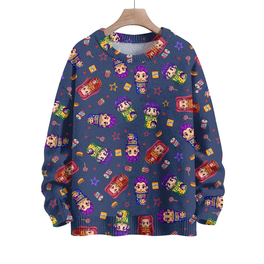 Sweatshirts For Women Knit Sweater Cute Shirt Fall Crewneck Pullover Tops