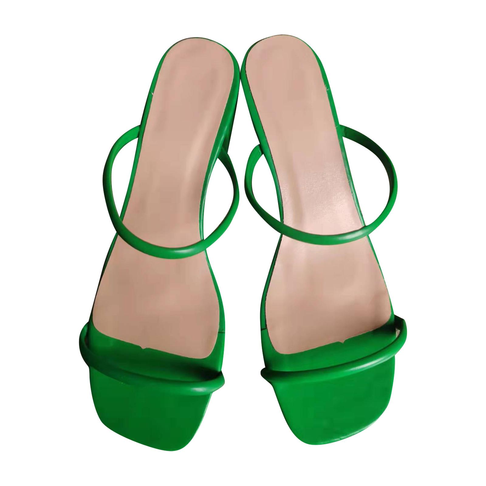 Летние квадратные тапочки — фото 9