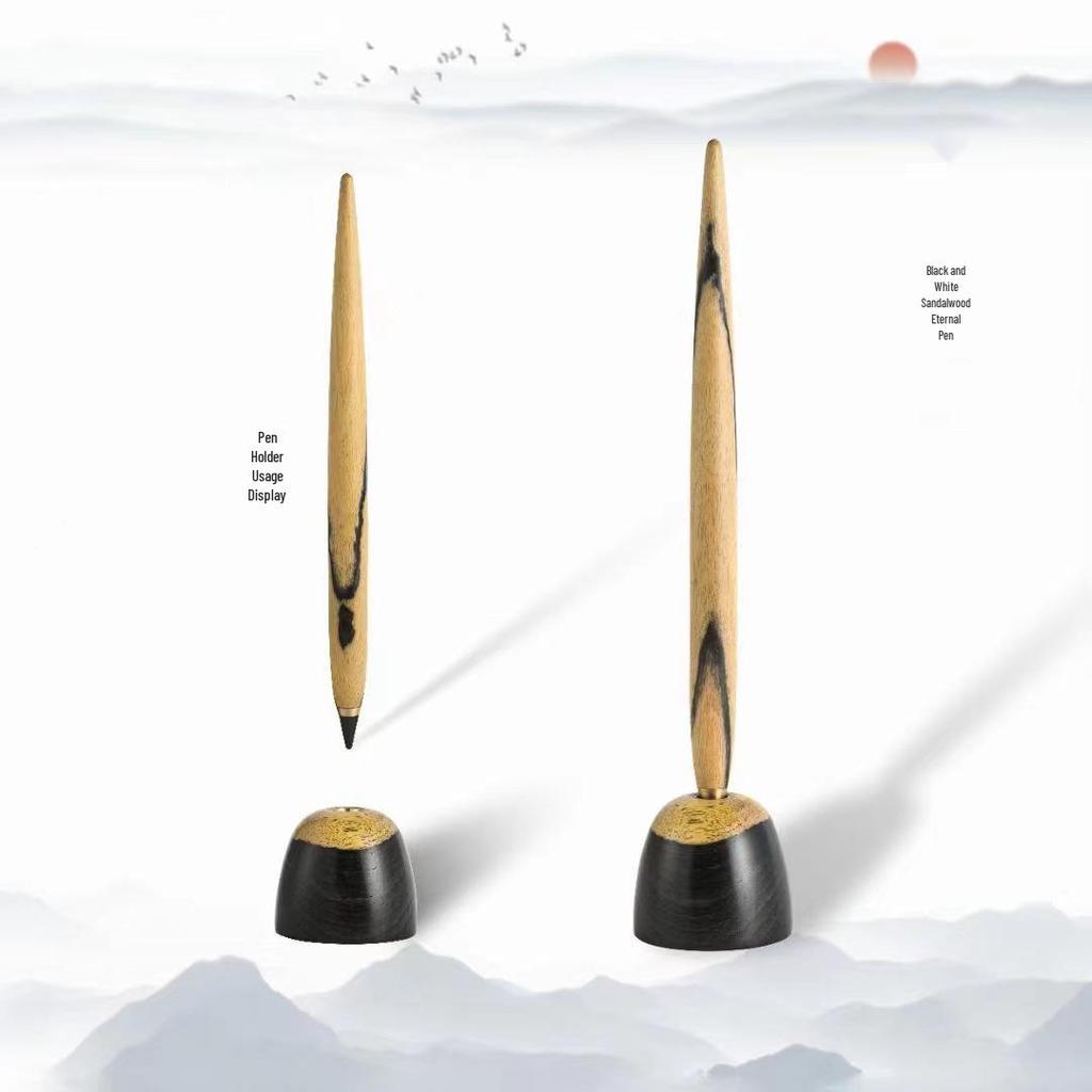 High-Grade Rosewood Eternal Pencil & Signature Pen Gift Set