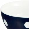 Hasami Ware "essence" Negative/Positive Polka Dot Bowl, Negative (Blue), 11cm Diameter, 40508