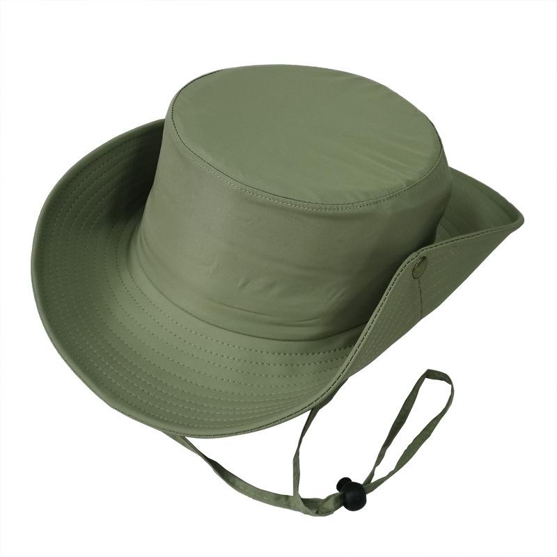 Mountaineering Hat Summer Sun Protection Large Eave Quick Drying Fishing Hat Outdoor Sports Fishing Hat UV Blocking Foldable