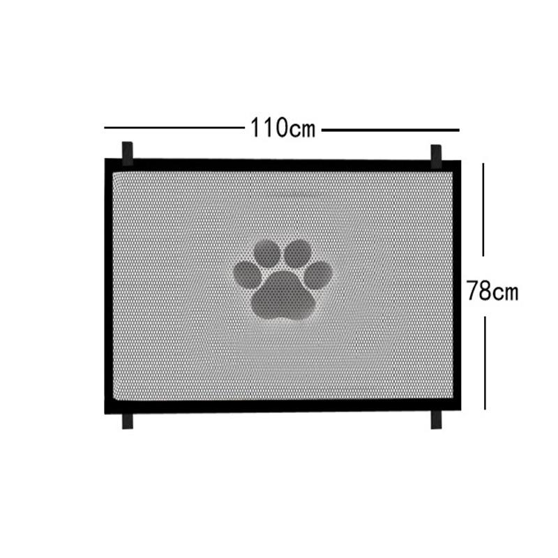 

Портативна складана безперфораційна огорожа-розділювач для домашніх тварин, захисна сітка-бар єр для ізоляції собак, для дому