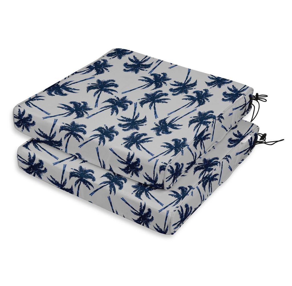 Vargottam Perfect Outdoor Indoor Square Corner Seat Cushions Water-Resistant Lounge Chair 18.5" X 16" Home Office Patio Furniture