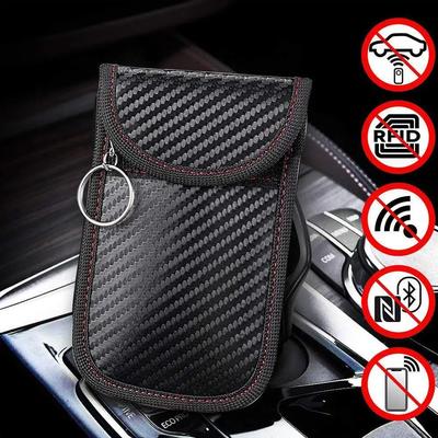 Étui pour clés de voiture, sac de blocage de signal FOB, protection RFID, sacs pour cartes de crédit, organisateur pour la protection de la vie privée