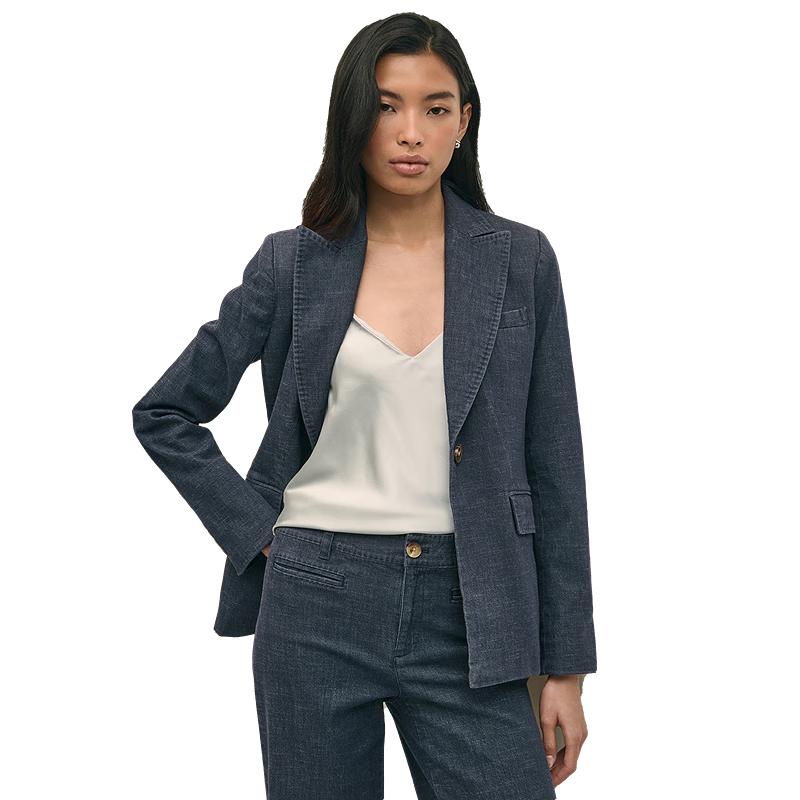 

Brooks Brothers Women s Solid Autumn/Winter Professional Suit Set S 6