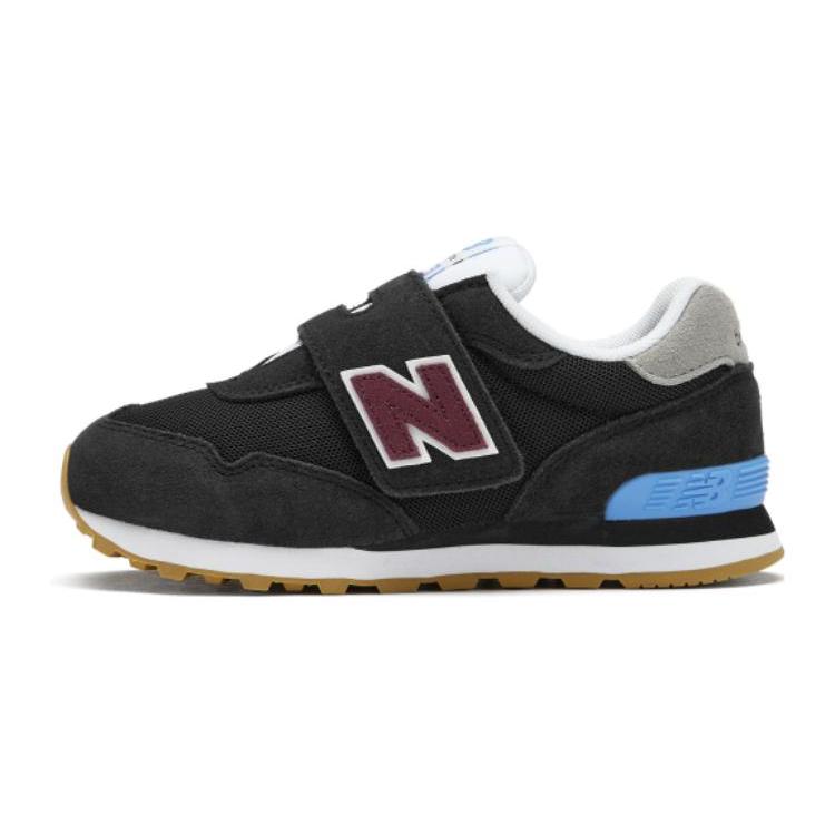 

New Balance NB 515 Breathable Cushioning, Wear Resistant Low top Kids Running Shoes Black Kids PV515BU 35