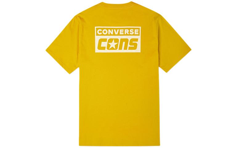 Converse Set-in Sleeve T-Shirt Men s Yellow 10021134-A04 M