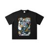 260 GSM Double Yarn 32 Count 100% Cotton Demon Slayer V65 Uzui Print Unisex Heavy Cotton T Shirt