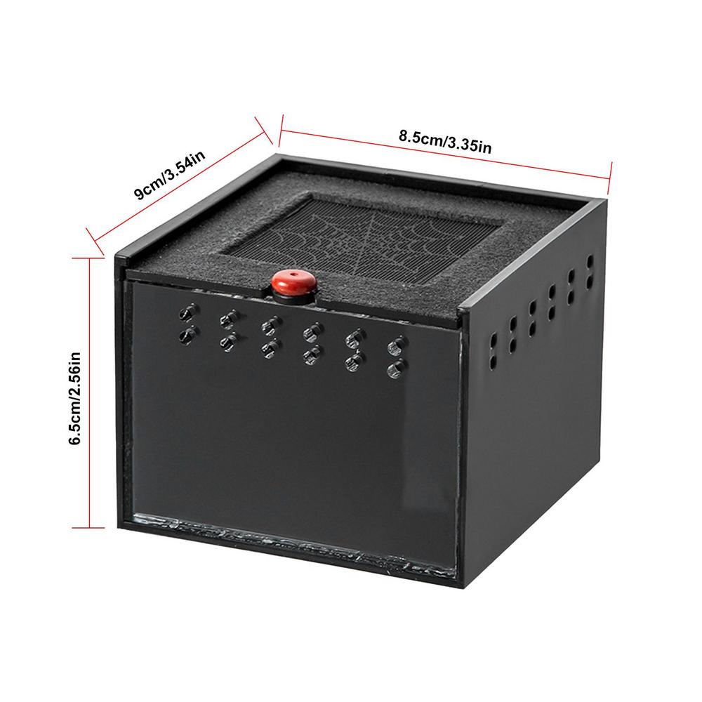 Reptilien Haustier Zuchtbox Reptilien Kriech Fütterungsbox Eidechse Seidenraupe Skorpion Käfer Insektenbox Haustierhaus Acryl Käfig