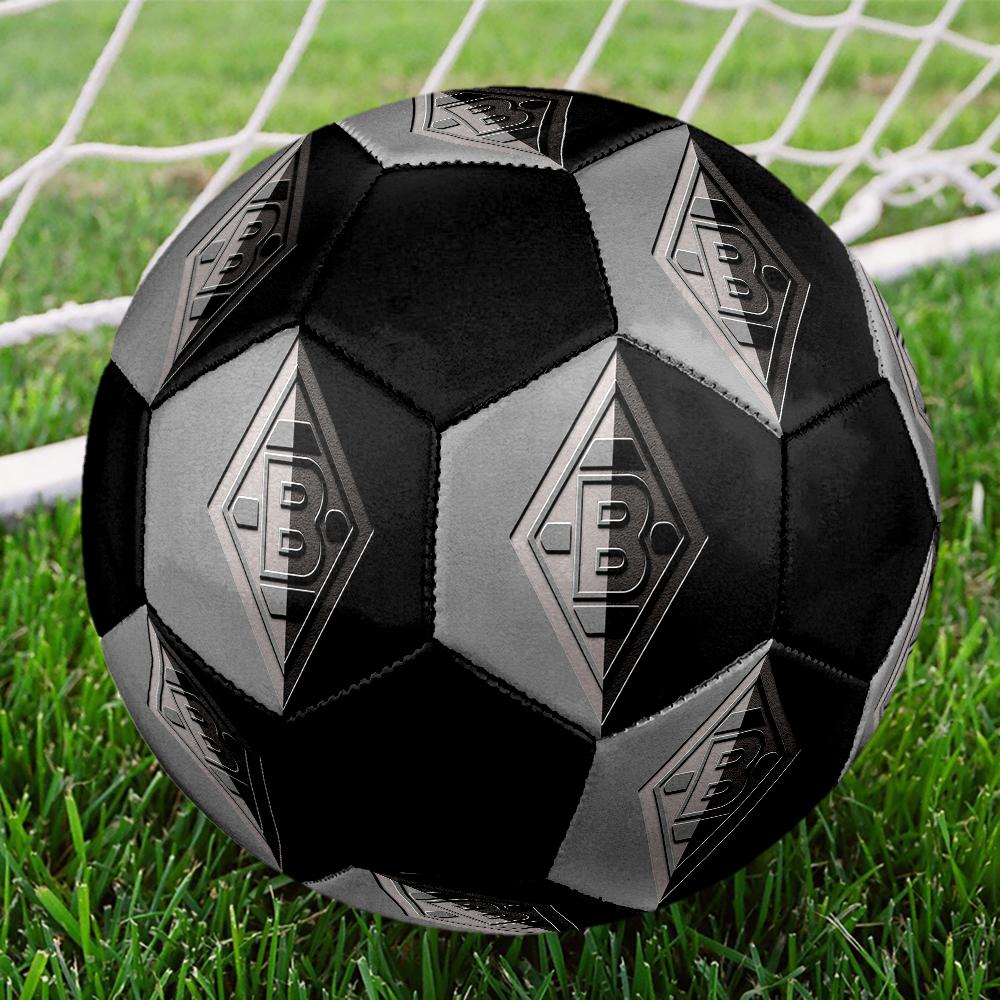 Borussia Indoor Soccer Ball Colorful Machine Stitched PVC Size 5 Team Training Competition Ready Durable High-Bounce Cool Sports Gift