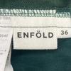 ENFOLD 300DS631-2540 Green Linen-Like Rubber Shoppers Pants Bottoms 36 khakiUsed
