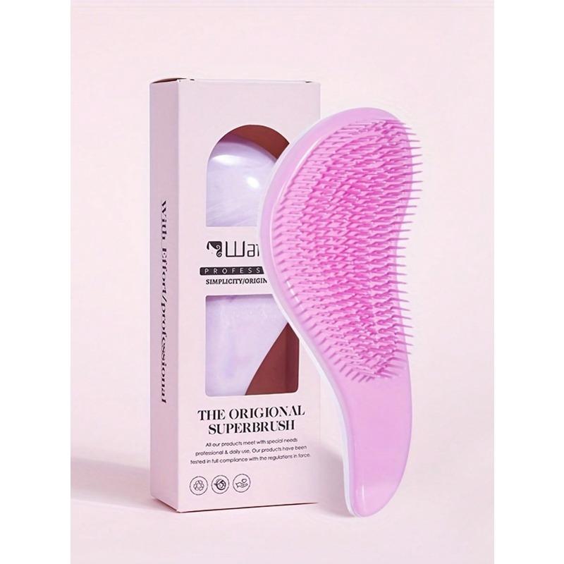 1pc Magic Detangling Hairbrush Soft Scalp Massage Comb Anti-Static Gentle Grooming Brush Salon Hair Styling Brush,Hair Comb Scalp Massage Comb