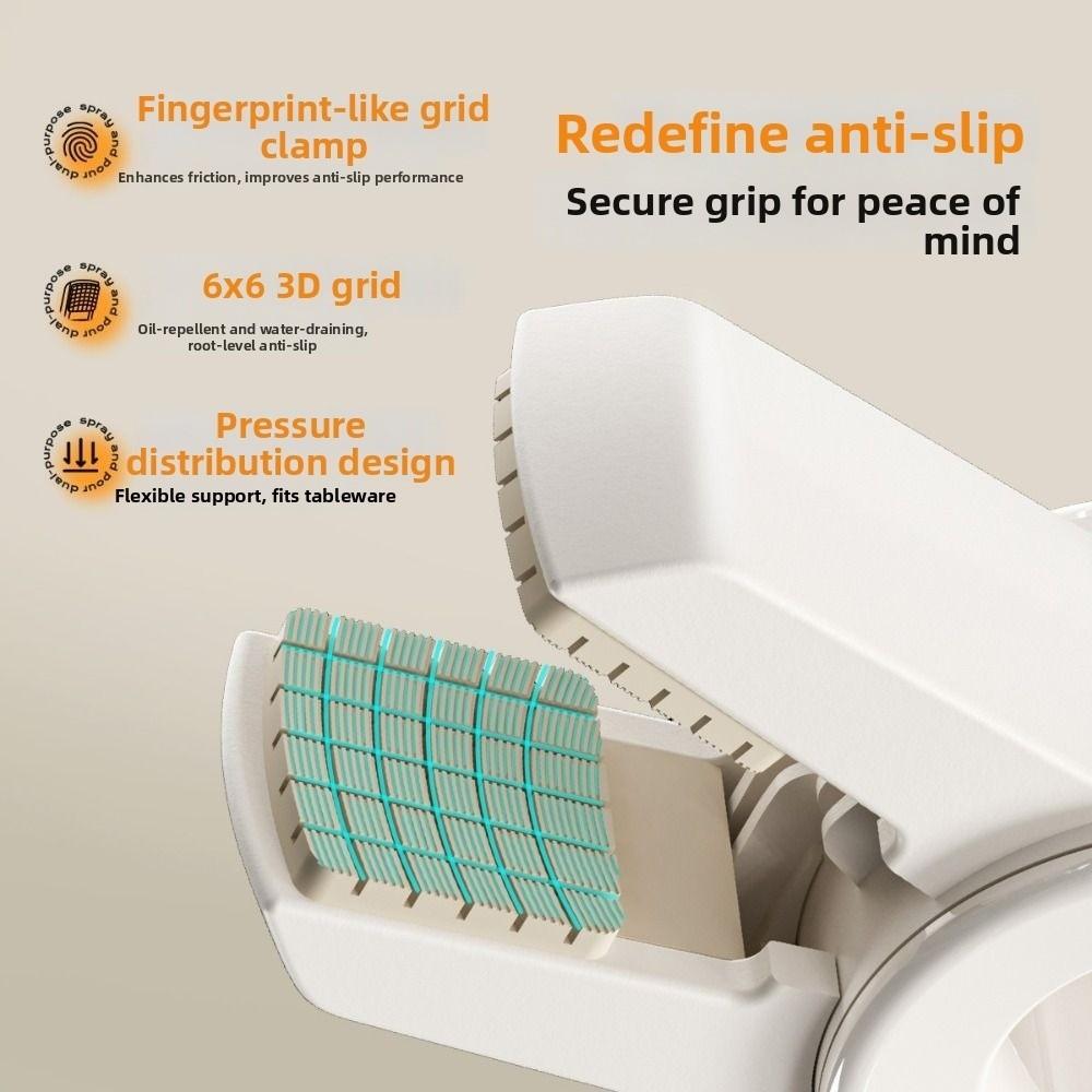 Heat-Resistant Anti Scalding Clip Non-Slip Dish Lifter Clamp  Food Preparation