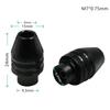 0.3-3.2mm Mini Multi Keyless Drill Chuck M7 M8X0.75 Quick Change Three-Jaw Drill Chuck for Rotary Tools Mini Drill for Dremel