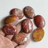 30x40mm Egg Shape Pendant: Natural Rose Quartz, Green Aventurine, Lapis Lazuli, Agate Jewelry DIY