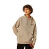 Li Ning Sports Life Collection Sweatshirts Men's Khaki Hooded Moderate Regular AWDS159-1