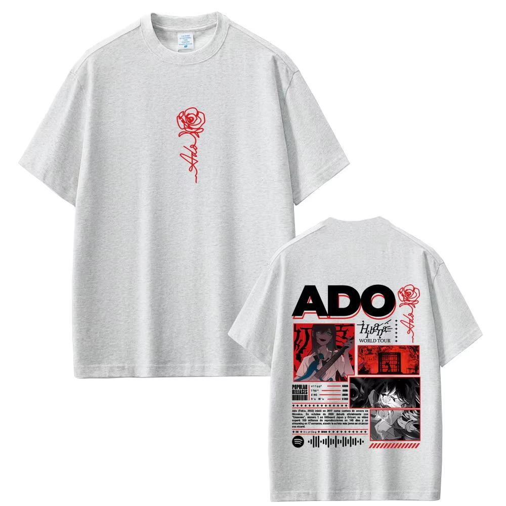 

Ado Hibana World Tour 2025 T-shirt Men Women Fashion Pop Music T Shirts Unisex Y2k Japanese Style Streetwear Male Casual Tshirt 4XL