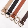 New Commuter Versatile Irregular Alloy Buckle Wide Belt for Women Simple Fashion Decorative Jeans Women's Belt