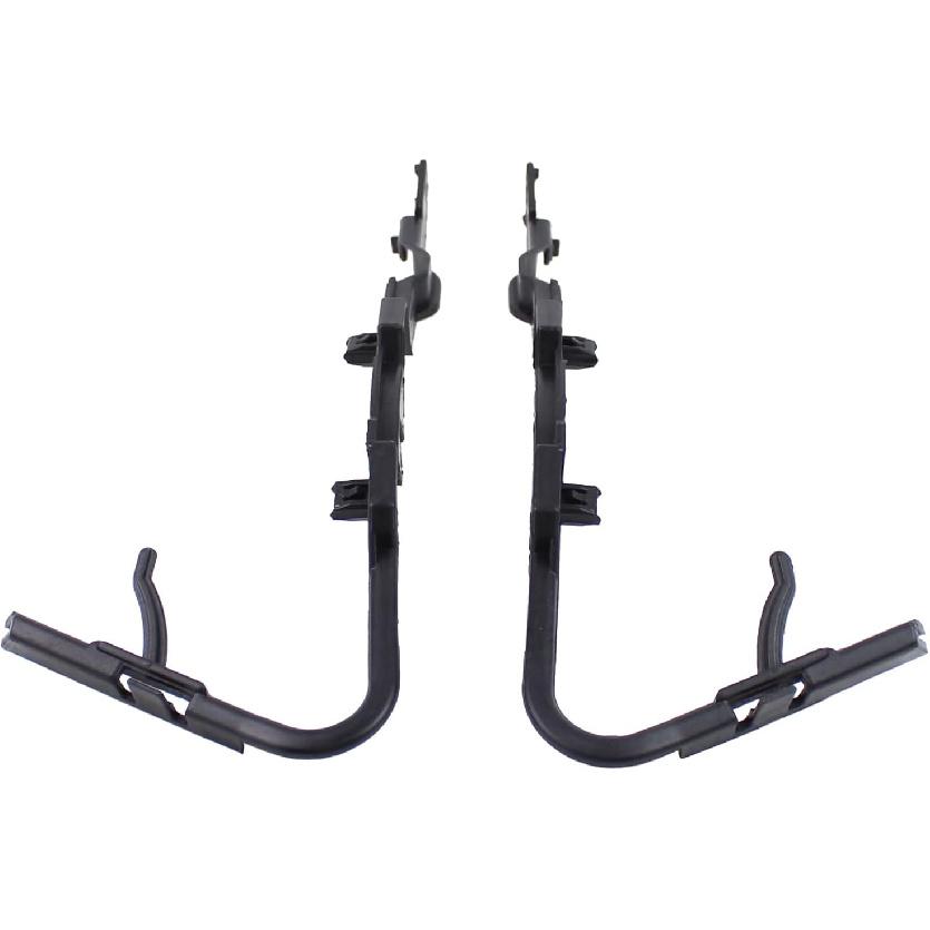 Front Right and Left Bumper Fascia Retainer Bracket Set for Chrysler Town & Country 2008-2016, Dodge Grand Caravan 2011-2020