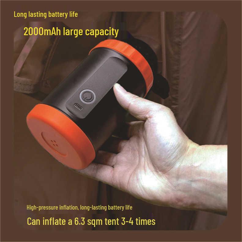 High-Power Automatic Portable Electric Inflatable Pump for Outdoor Tents and Mattresses