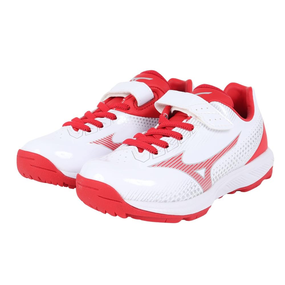 MIZUNO LIGHTREVO TR CR White x Red JR. 23.0CM
