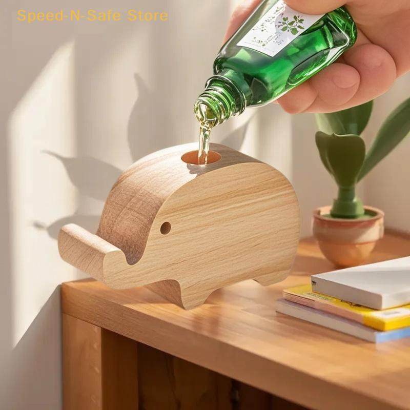 Car/Home Decor Aroma Diffuser, 1/5pcs Wood Essential Oil Fragrance