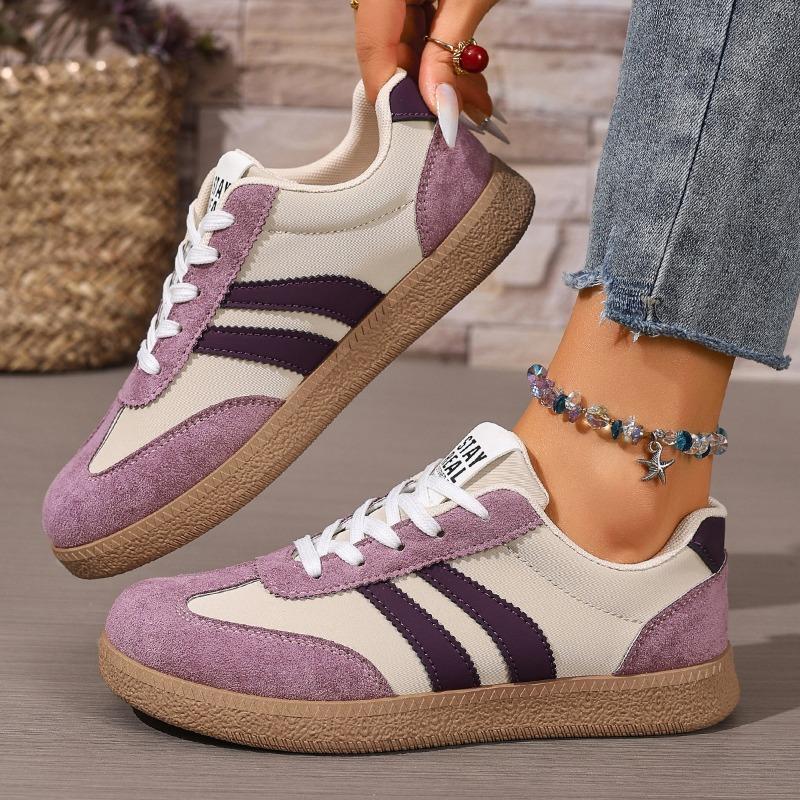 Übergrößen Flache Schuhe für Damen, Neuer Frühling/Herbst Stil, Modische und Lässige Sportschuhe