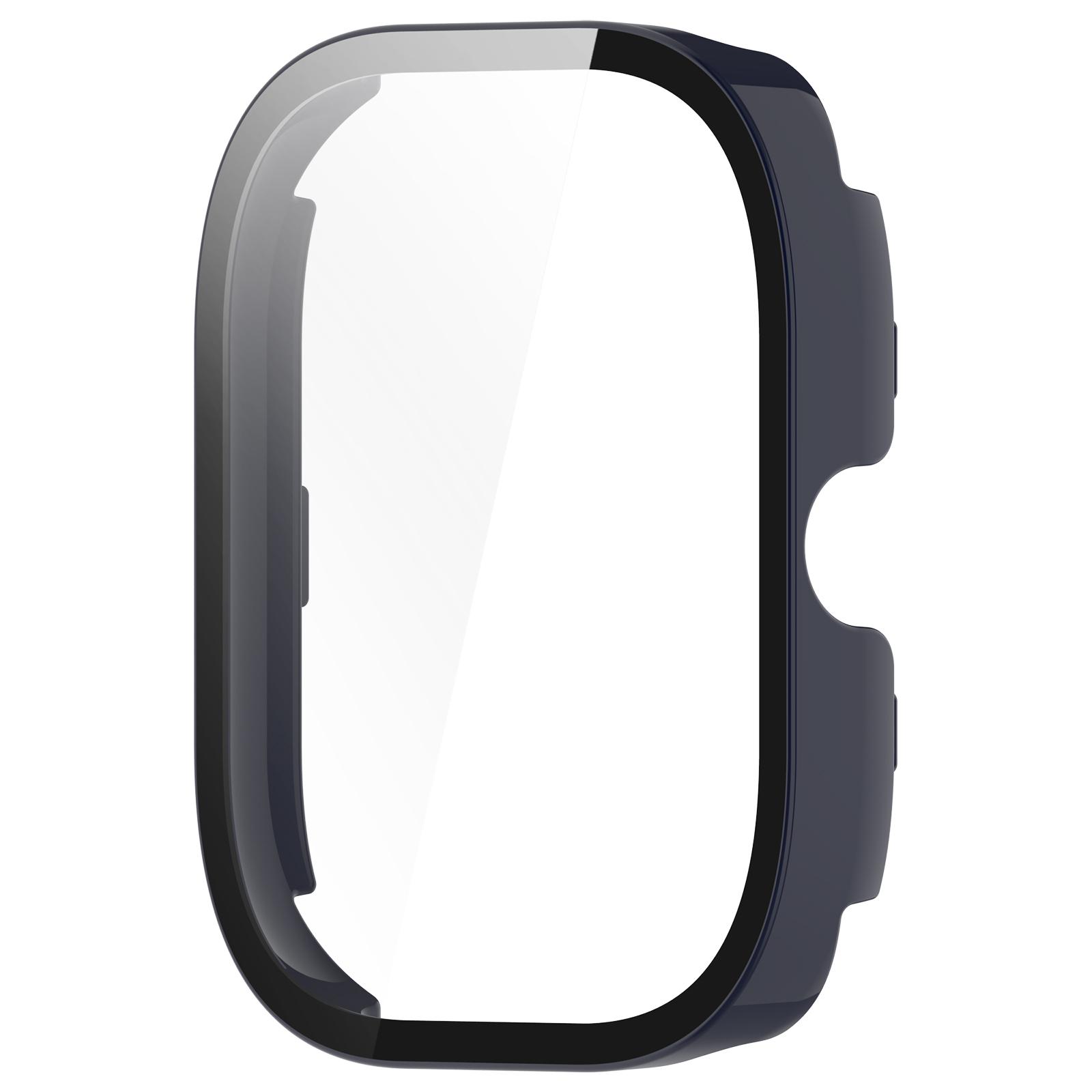 

Скло+Чохол для Xiaomi Redmi Watch 5 Загартоване Скло Захисна Плівка для Екрану & Жорсткий ПК Захисний Бампер для Redmi Watch5 Аксесуари for Redmi Watch 5 синій