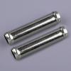 2 st Rakt Värmarslang Koppling Adapter för Kylarslang Hållbar Passar för Innerdiameter på 16 mm Silver Förzinkat Järn